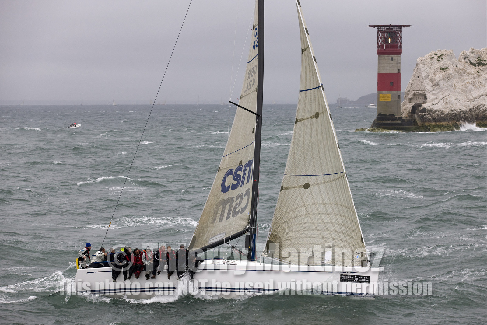 JP Morgan Asset Management Round The Island Race. 80th Anniversary race.