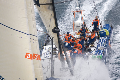 VOLVO OCEAN RACE - 2008 2009. Start Leg 1 (Alicante-ESP  Cape Town-RSA. 6500 NM).