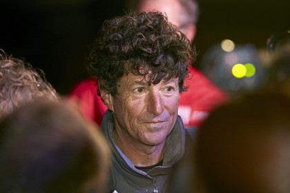 Bernard Stamm (SUI) & Jean Le Cam (FRA) winners of BWR 2014-15 on CHEMINEES POUJOULAT
