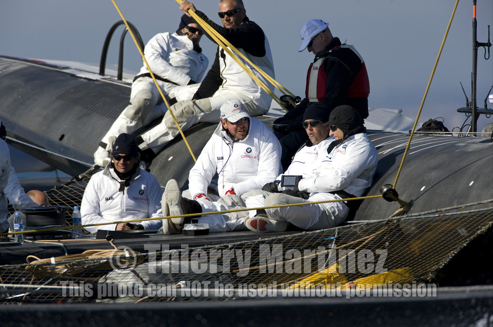 33rd  AMERICA'S CUP Valencia Spain, February 2010 - Defender:  ALINGHI (ALINGHI 5) vs Challenger : BMW Oracle Racing (USA 17)