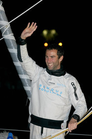 2012 13 VENDEE GLOBE. Armel Le Cleac'h (FRA) BANQUE POPULAIRE 2nd .
