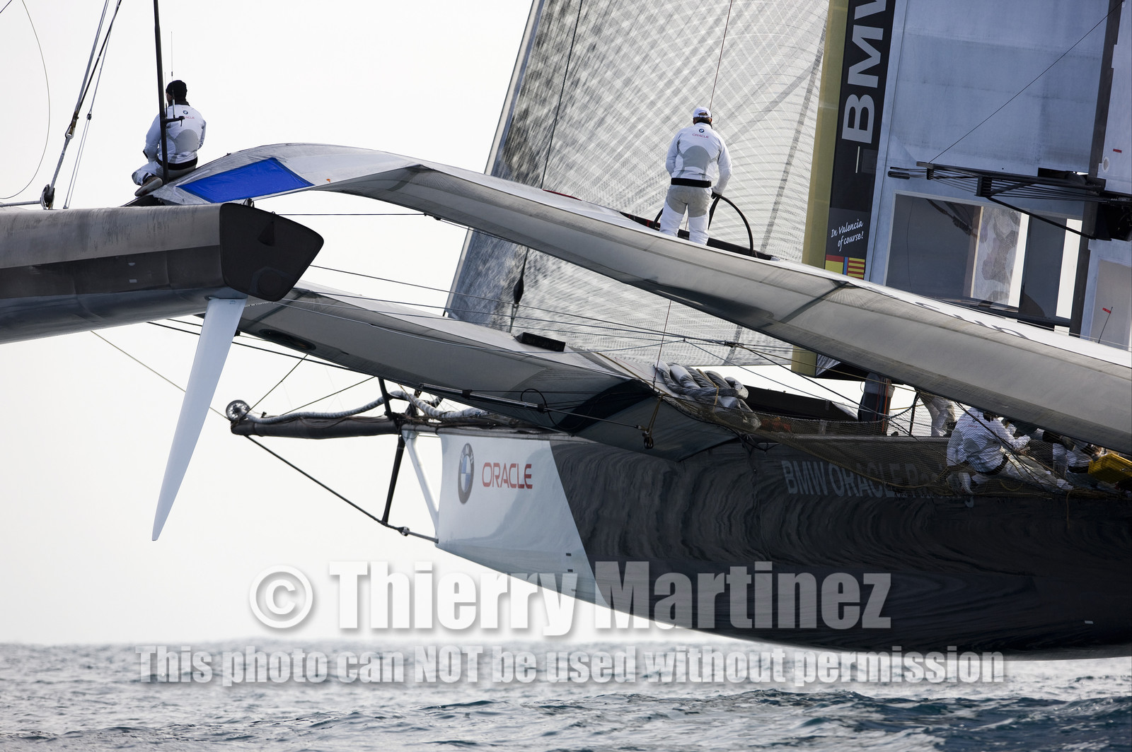 33rd  AMERICA'S CUP Valencia Spain, February 2010 - Defender:  ALINGHI (ALINGHI 5) vs Challenger : BMW Oracle Racing (USA 17)