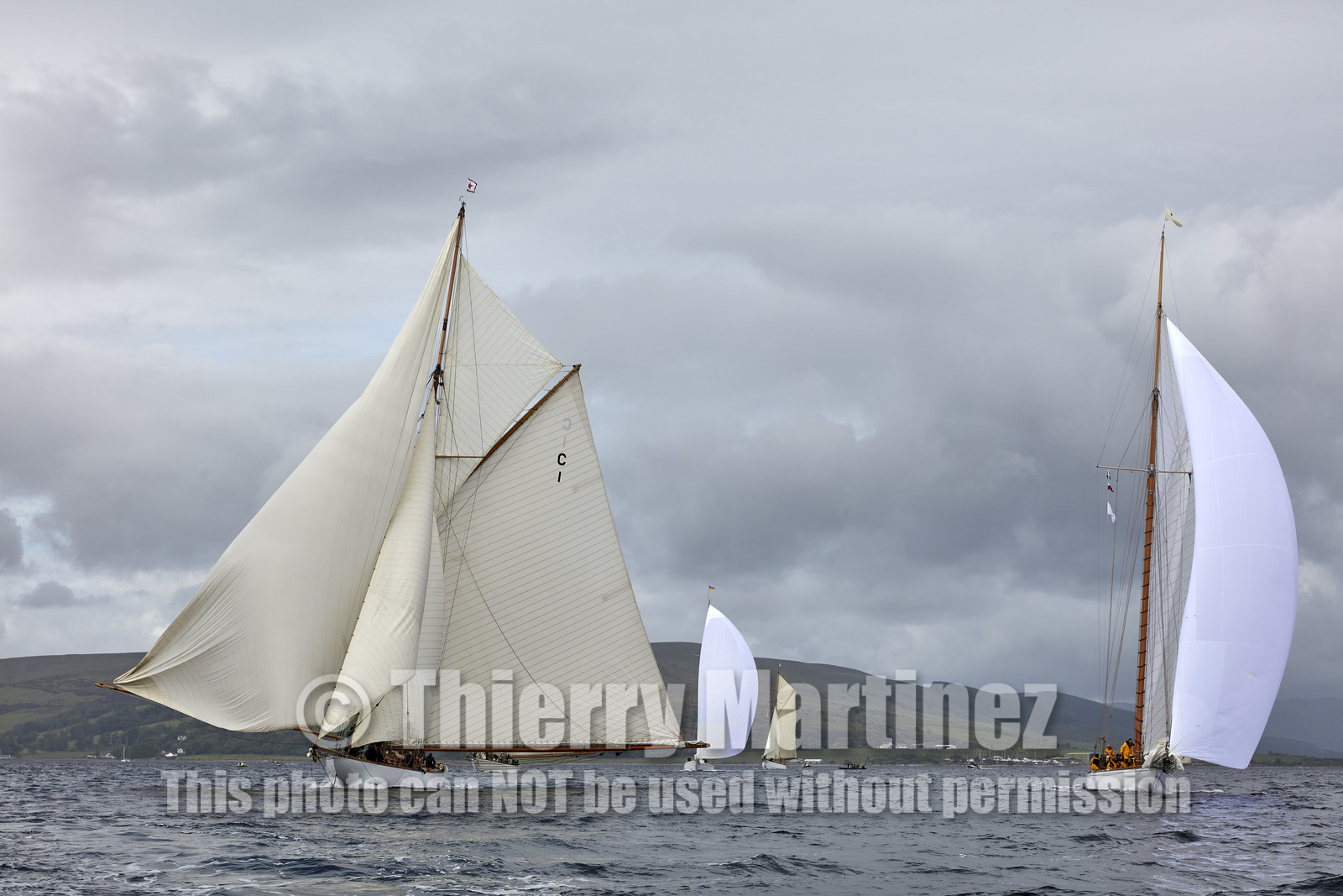22_17006   © Thierry Martinez.FAIRLIE,SCOTLAND - UK 13th June 20222022 RICHARD MILLE FIFE REGATTA.Day 3;