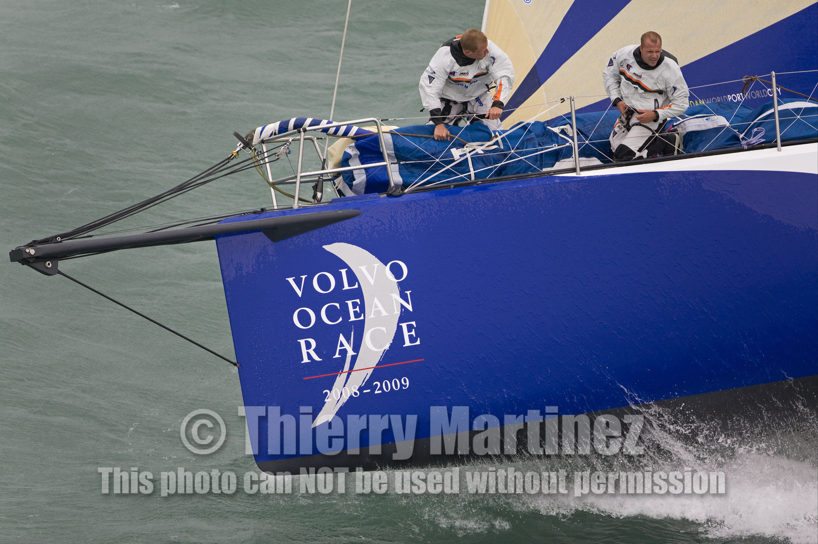 VOLVO OCEAN RACE - 2008 2009. Start Leg 1 (Alicante-ESP  Cape Town-RSA. 6500 NM).