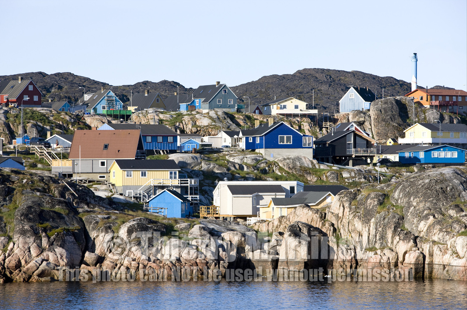 Schooner LA LOUISE sailing on west coast of Greenland.