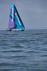 team AkzoNobel  in Volvo Ocean Race 2017-18.