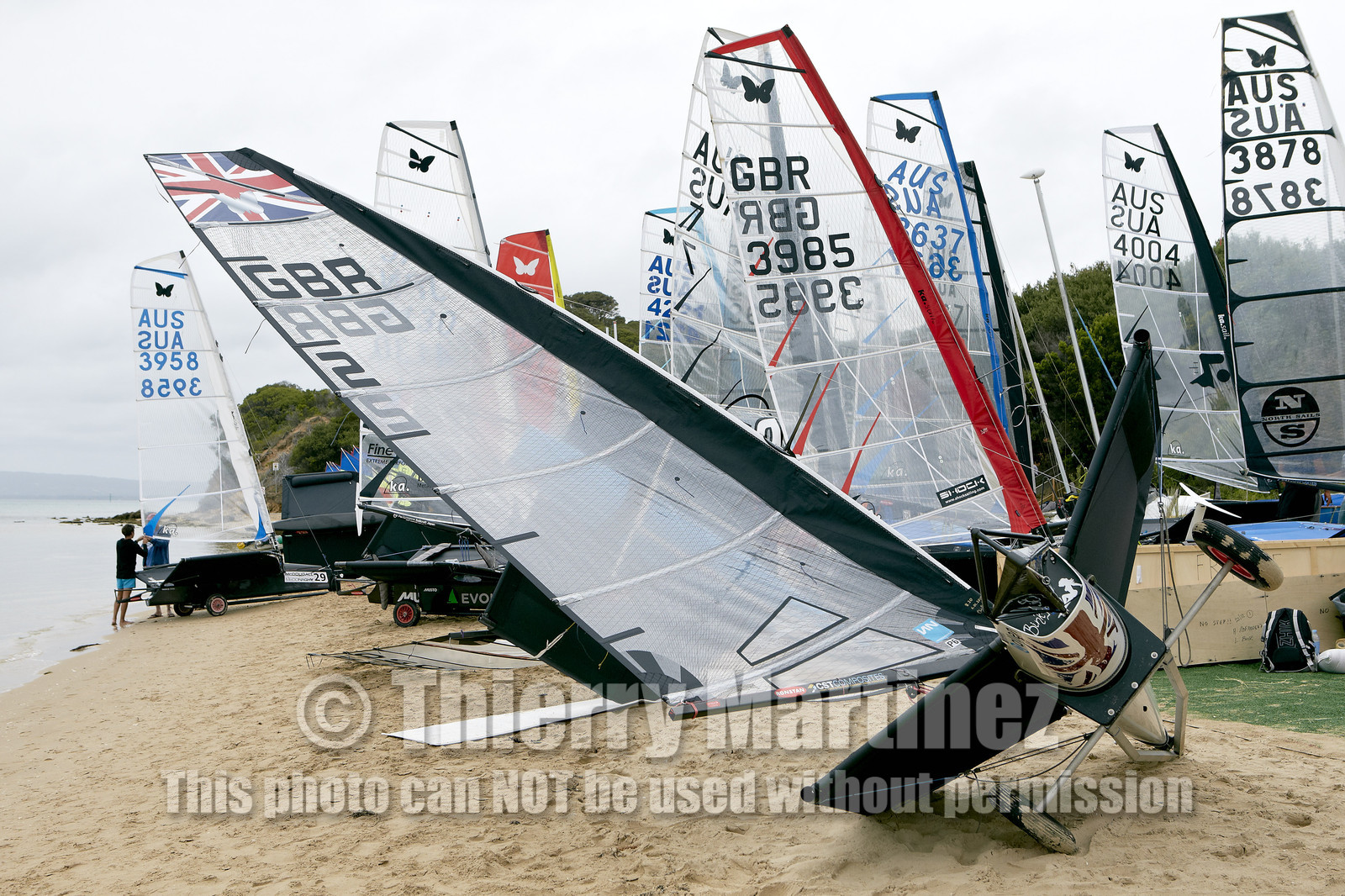 2015 McDougall + McConaghy Moth Worlds. Sorrento - VIC AUSTRALIA  . 6 16 January 2015. Organize by Sorrento Sailing Couta Boat Club.