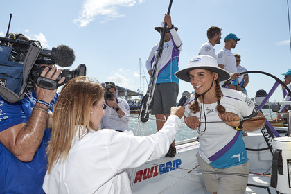 team AkzoNobel  in Volvo Ocean Race 2017-18.