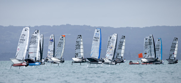 2015 McDougall + McConaghy Moth Worlds. Sorrento - VIC AUSTRALIA  . 6 16 January 2015. Organize by Sorrento Sailing Couta Boat Club.