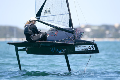 2015 McDougall + McConaghy Moth Worlds. Sorrento - VIC AUSTRALIA  . 6 16 January 2015. Organize by Sorrento Sailing Couta Boat Club.