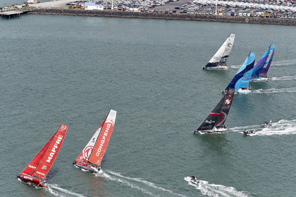 team AkzoNobel  in Volvo Ocean Race 2017-18.