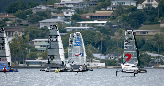 2013 McDOUGALL+McCONAGHY Moth Worlds - Kaneohe Bay - Hawaii -USA . October 2013