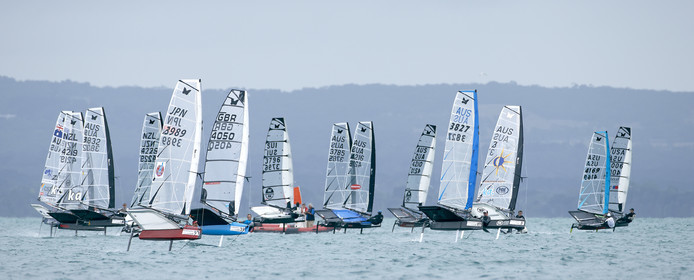 2015 McDougall + McConaghy Moth Worlds. Sorrento - VIC AUSTRALIA  . 6 16 January 2015. Organize by Sorrento Sailing Couta Boat Club.