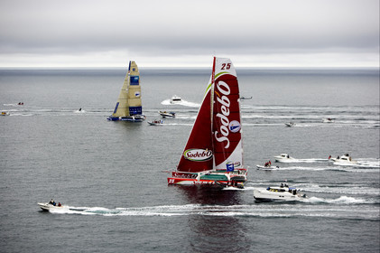 ROUTE DU RHUM Start in St Malo.Oct  2006