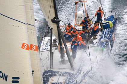 VOLVO OCEAN RACE - 2008 2009. Start Leg 1 (Alicante-ESP  Cape Town-RSA. 6500 NM).