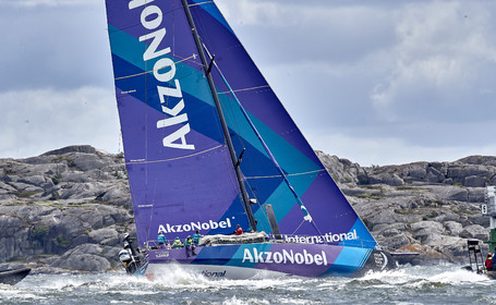 team AkzoNobel  in Volvo Ocean Race 2017-18.