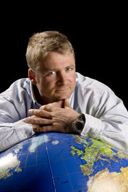 Yann Elies , skipper GENERALI IN STUDIO March 2006