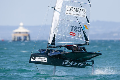 2015 McDougall + McConaghy Moth Worlds. Sorrento - VIC AUSTRALIA  . 6 16 January 2015. Organize by Sorrento Sailing Couta Boat Club.
