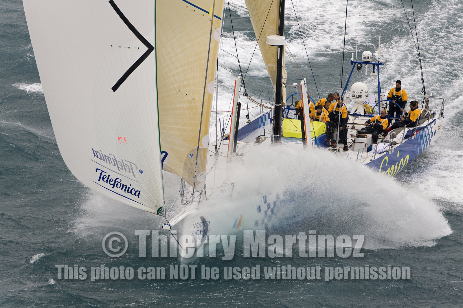 VOLVO OCEAN RACE - 2008 2009. Start Leg 1 (Alicante-ESP  Cape Town-RSA. 6500 NM).