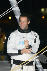 2012 13 VENDEE GLOBE. Armel Le Cleac'h (FRA) BANQUE POPULAIRE 2nd .