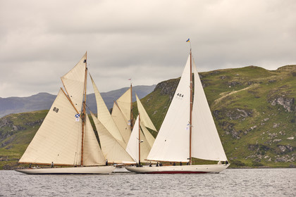 22_22306  © Thierry Martinez.FAIRLIE,SCOTLAND - UK 14th June 20222022 RICHARD MILLE FIFE REGATTA.Day 4 :ROTHESAY (ISLE OF BUTE) to PORTAVADIE.