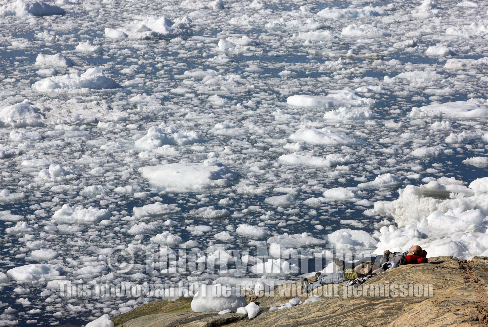 Schooner LA LOUISE sailing on west coast of Greenland.
