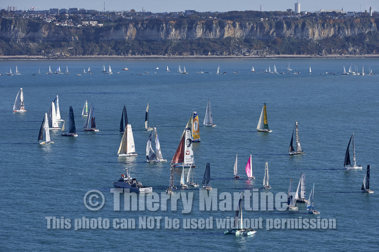 Départ Transat Jacques Vabre 2015.