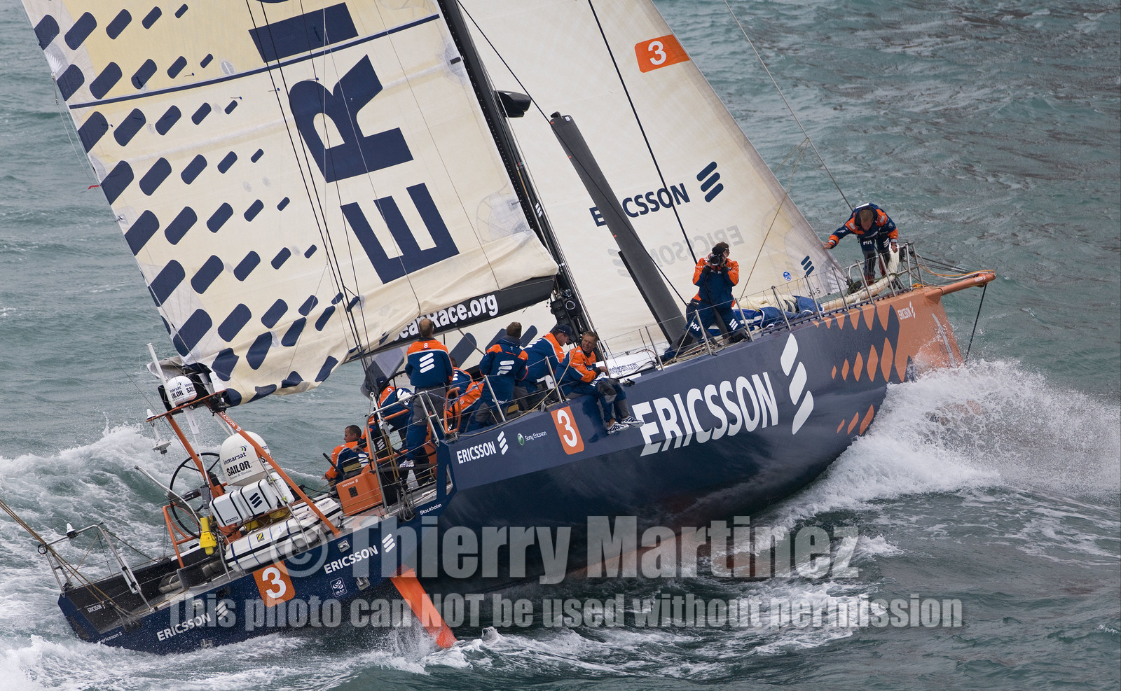 VOLVO OCEAN RACE - 2008 2009. Start Leg 1 (Alicante-ESP  Cape Town-RSA. 6500 NM).