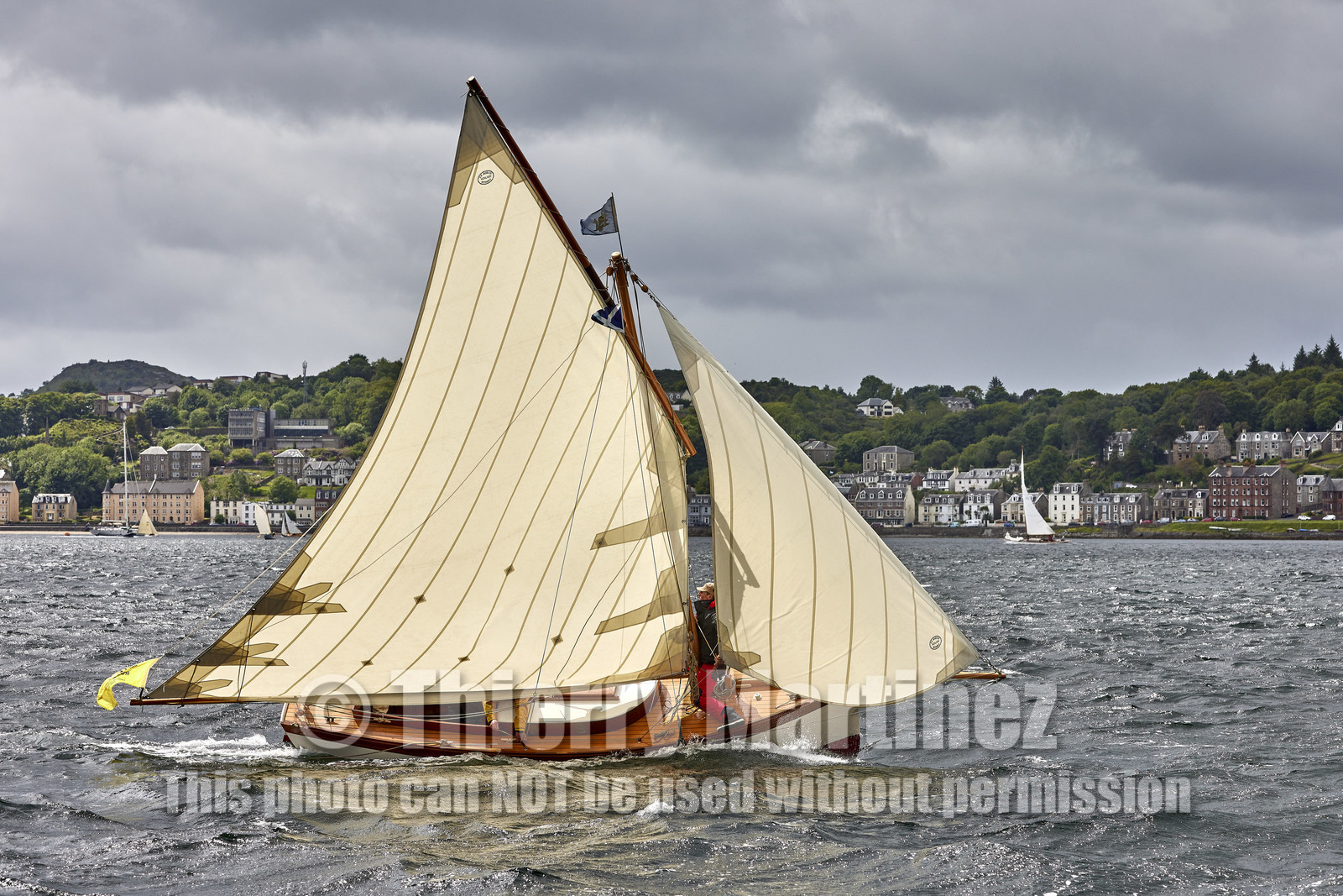 22_17006   © Thierry Martinez.FAIRLIE,SCOTLAND - UK 12th June 20222022 RICHARD MILLE FIFE REGATTA.Day 2 : LARGS to ROTHESAY