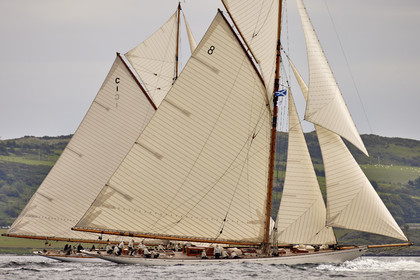 22_22738  © Thierry Martinez.FAIRLIE,SCOTLAND - UK 14th June 20222022 RICHARD MILLE FIFE REGATTA.Day 4 :ROTHESAY (ISLE OF BUTE) to PORTAVADIE.