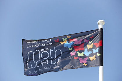 2015 McDougall + McConaghy Moth Worlds. Sorrento - VIC AUSTRALIA  . 6 16 January 2015. Organize by Sorrento Sailing Couta Boat Club.