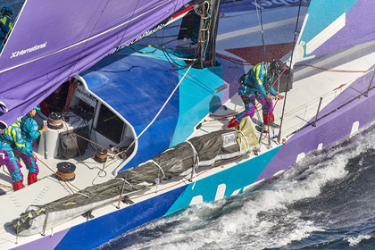 team AkzoNobel  in Volvo Ocean Race 2017-18.