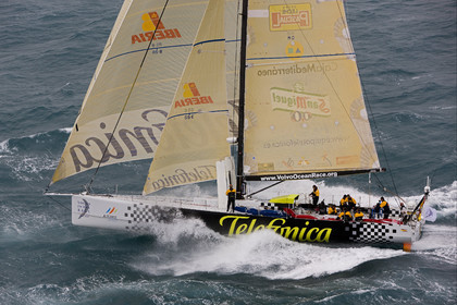 VOLVO OCEAN RACE - 2008 2009. Start Leg 1 (Alicante-ESP  Cape Town-RSA. 6500 NM).