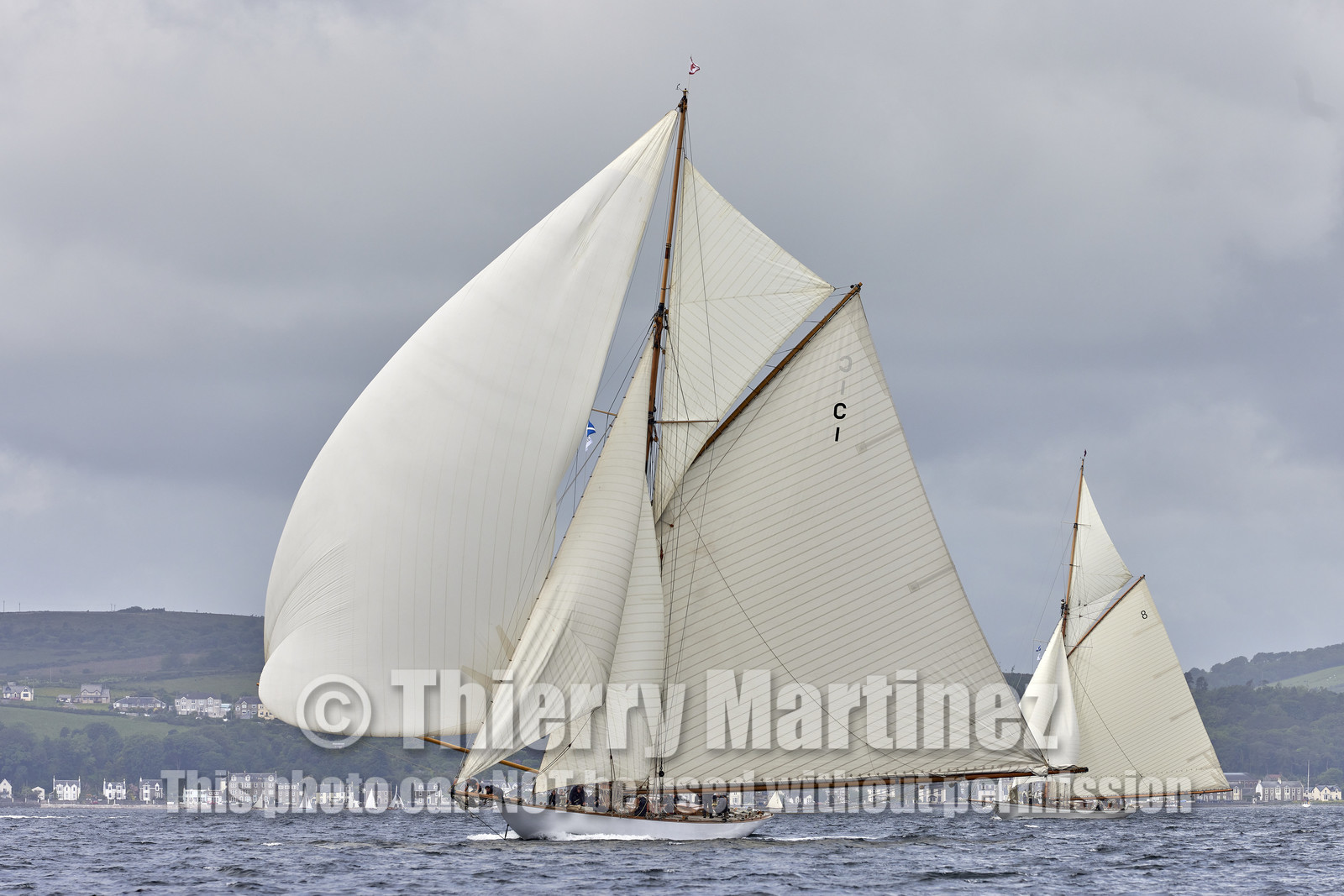 22_17006   © Thierry Martinez.FAIRLIE,SCOTLAND - UK 13th June 20222022 RICHARD MILLE FIFE REGATTA.Day 3;