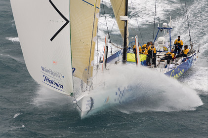 VOLVO OCEAN RACE - 2008 2009. Start Leg 1 (Alicante-ESP  Cape Town-RSA. 6500 NM).