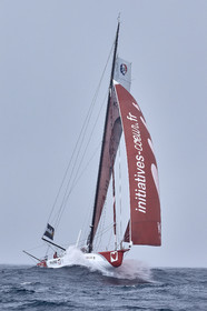 16_40426  ©Th.Martinez Sea&Co.  ILE DE GROIX - - FRANCE. 3 Août 2016. .Tanguy De Lamotte (FRA), a bord de l'IMOCA Initiatives-Coeur au large de l'Ile de Groix (FRA) en préparation du Vendée Globe 2016-17.