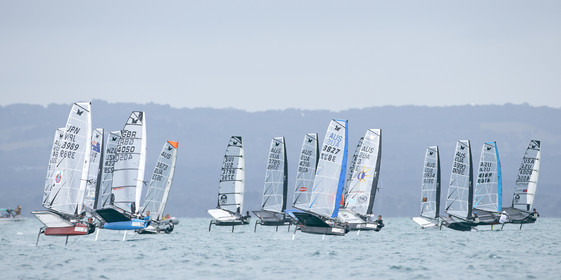 2015 McDougall + McConaghy Moth Worlds. Sorrento - VIC AUSTRALIA  . 6 16 January 2015. Organize by Sorrento Sailing Couta Boat Club.