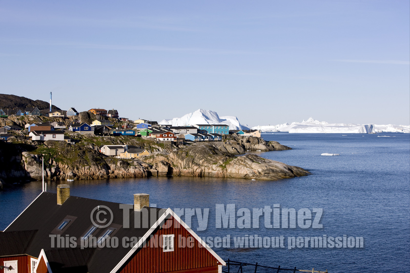 Schooner LA LOUISE sailing on west coast of Greenland.