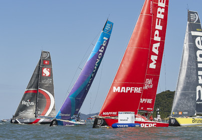 team AkzoNobel  in Volvo Ocean Race 2017-18.