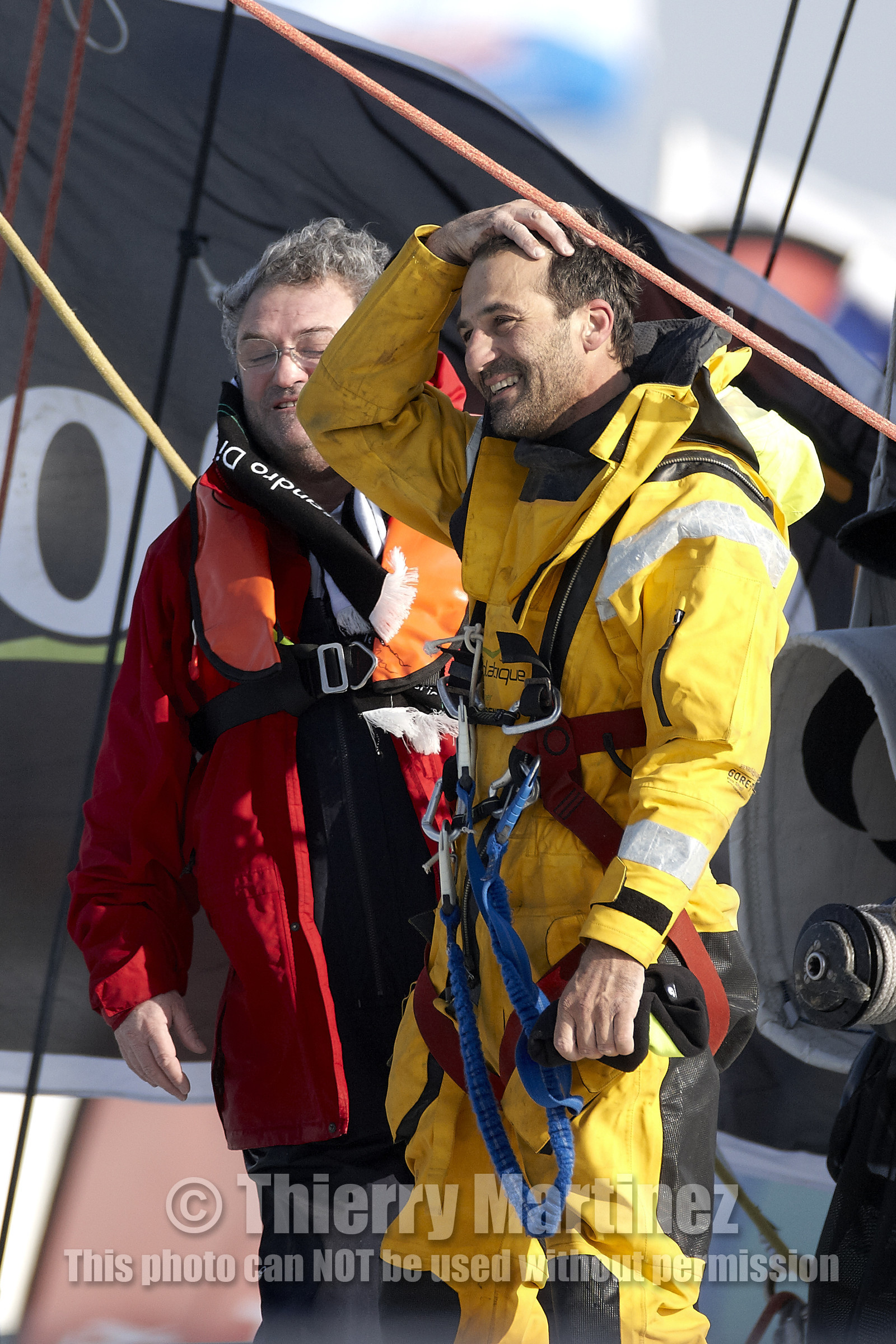 2012 13 VENDEE GLOBE ; Alessandro di Benedetto (FRA ITA) TEAM PLASTIQUE