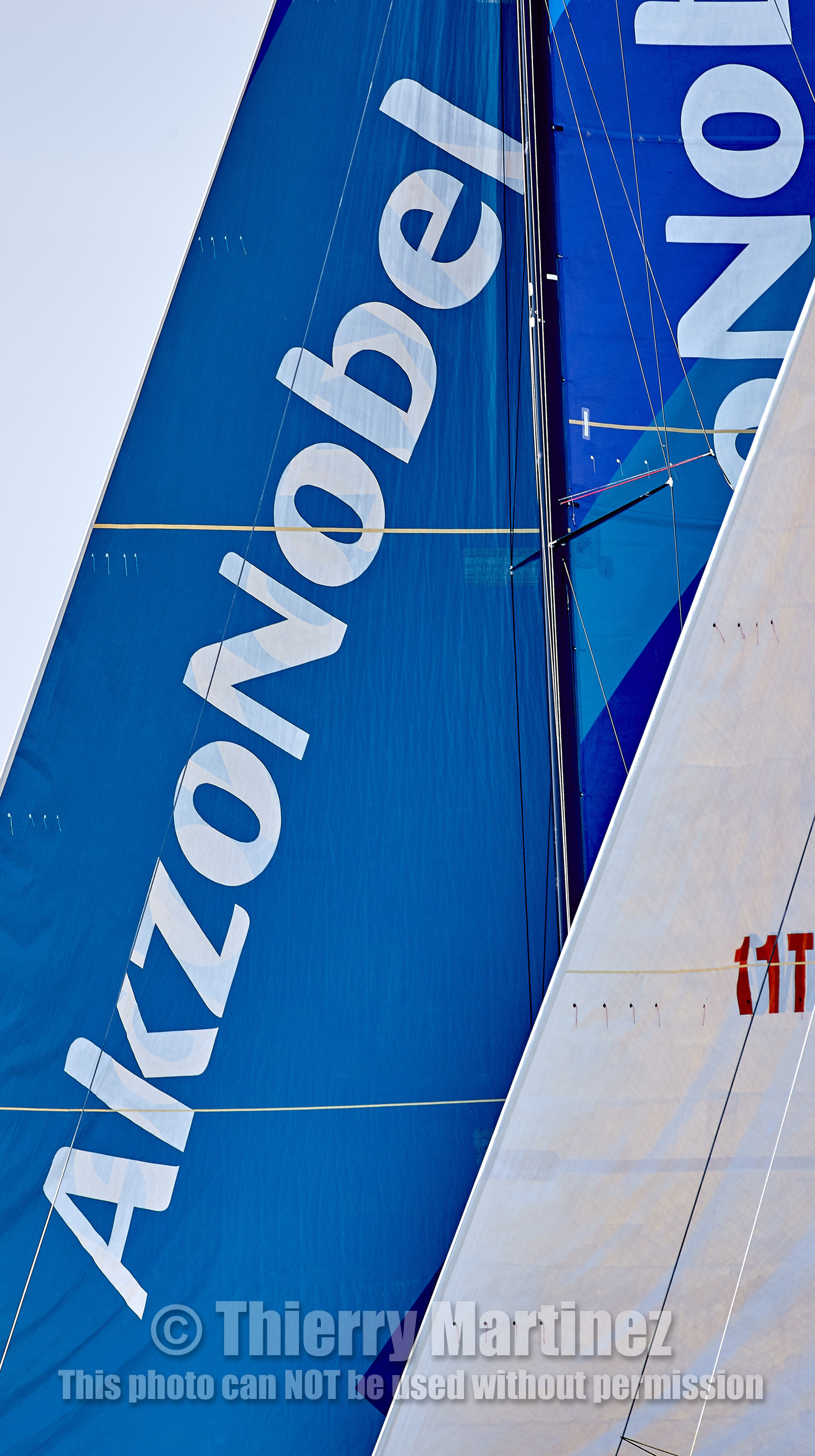 team AkzoNobel  in Volvo Ocean Race 2017-18.