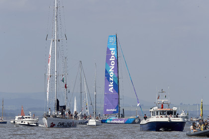 team AkzoNobel  in Volvo Ocean Race 2017-18.