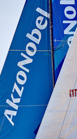 team AkzoNobel  in Volvo Ocean Race 2017-18.