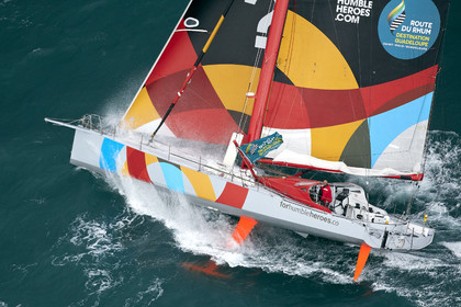 2014 ROUTE DU RHUM-DESTINATION GUADELOUPE, SOLO SAILING TRANSATLANTIC : ST MALO (FRA)   POINTE A PITRE-GUADELOUPE (FRENCH WEST INDIES)