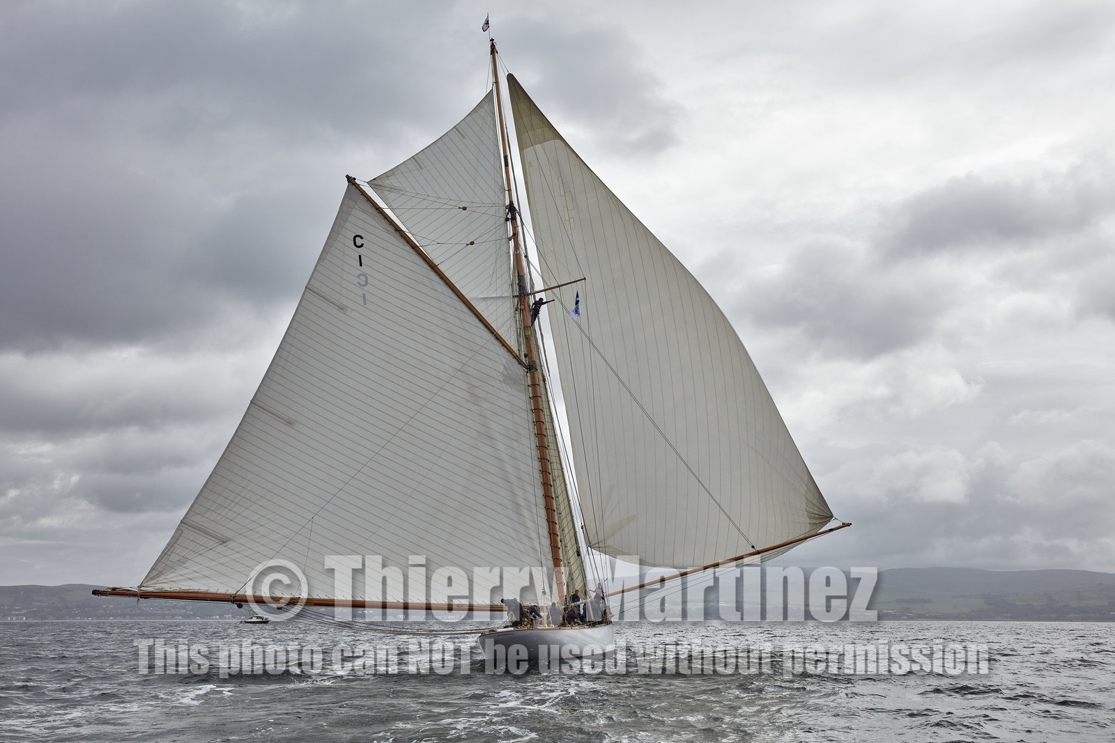 22_17006   © Thierry Martinez.FAIRLIE,SCOTLAND - UK 13th June 20222022 RICHARD MILLE FIFE REGATTA.Day 3;