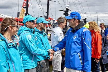 team AkzoNobel  in Volvo Ocean Race 2017-18.