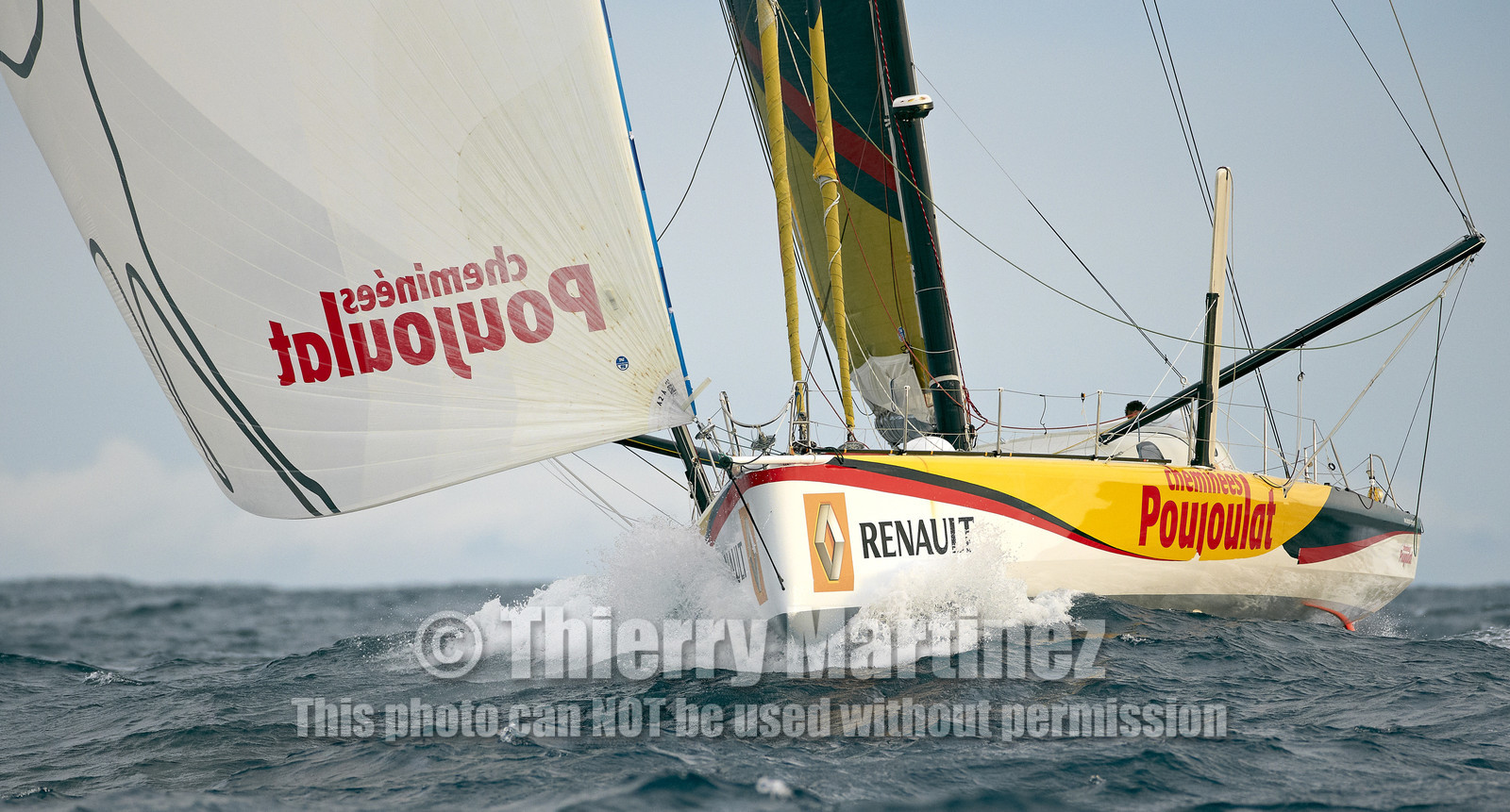 Bernard Stamm (SUI) & Jean Le Cam (FRA) winners of BWR 2014-15 on CHEMINEES POUJOULAT