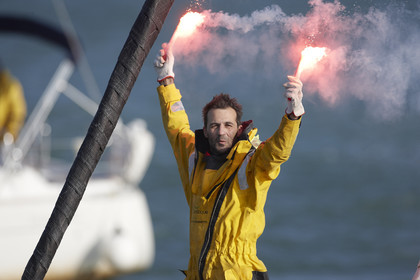 2012 13 VENDEE GLOBE ; Alessandro di Benedetto (FRA ITA) TEAM PLASTIQUE