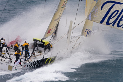VOLVO OCEAN RACE - 2008 2009. Start Leg 1 (Alicante-ESP  Cape Town-RSA. 6500 NM).