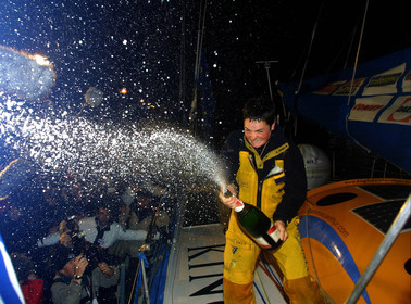 2000 Vendee Globe. Finish. Les Sables d'Olonne(FRA)